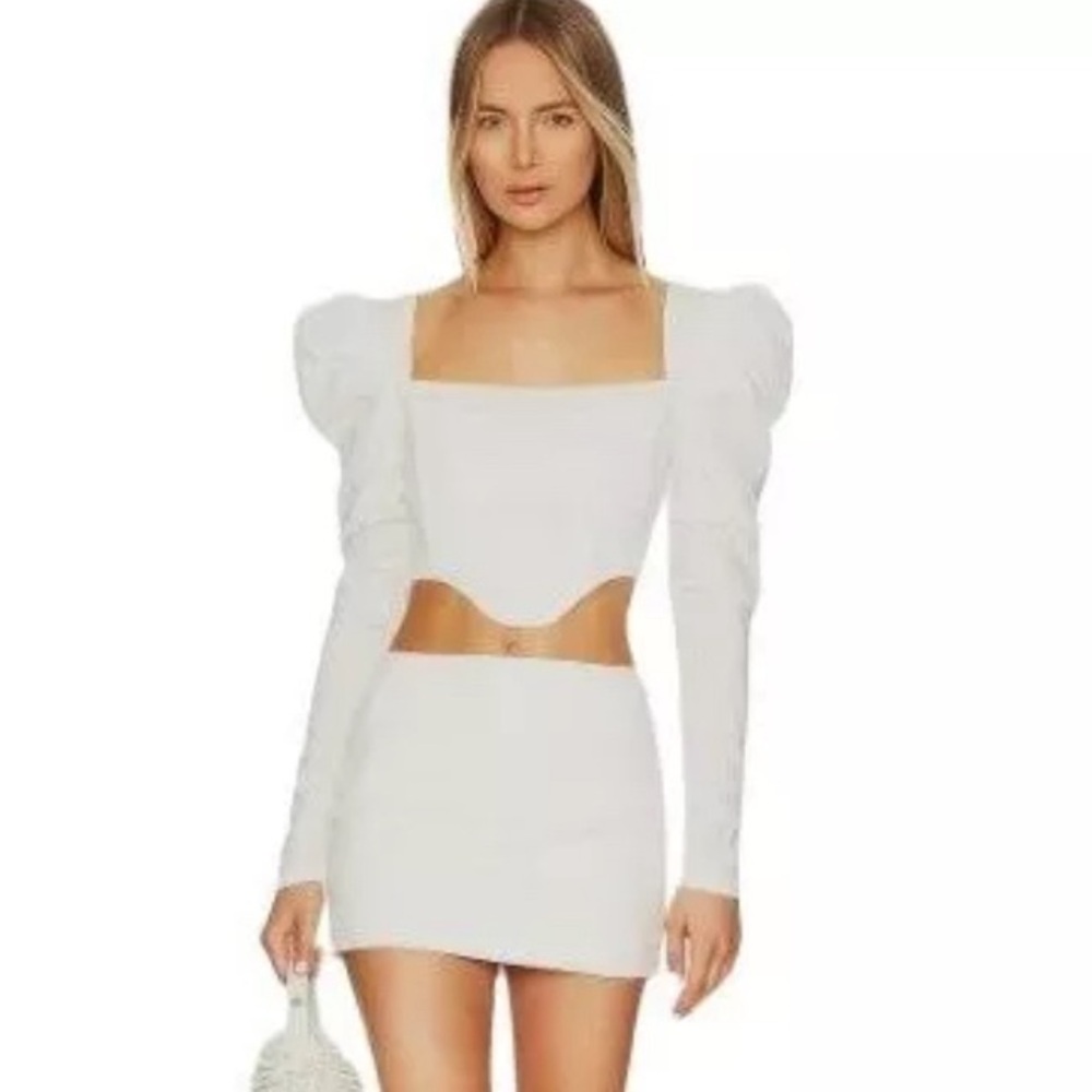 NEW H:ours Mona Top / Small / White